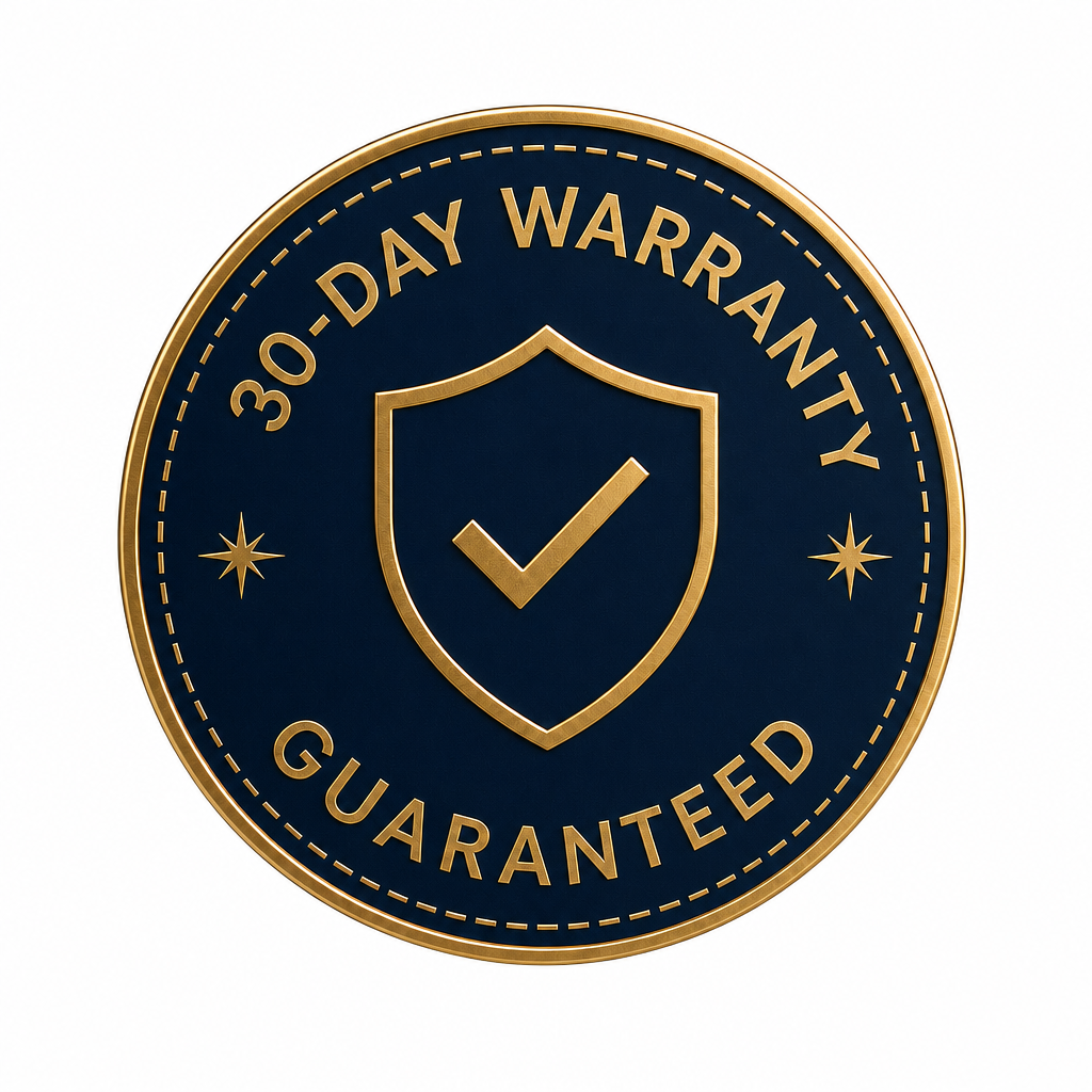 30-Day Warranty